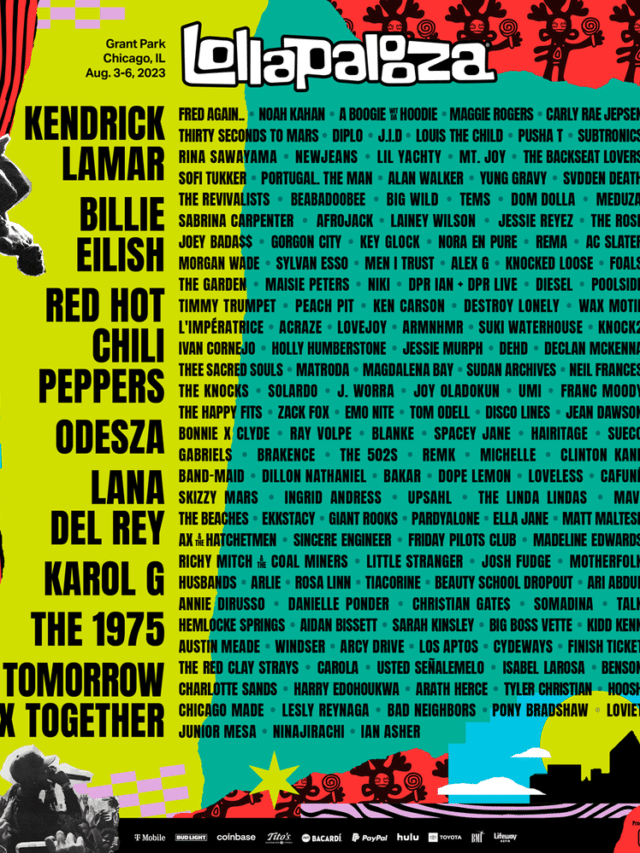 Lollapalooza 2023,Chicago