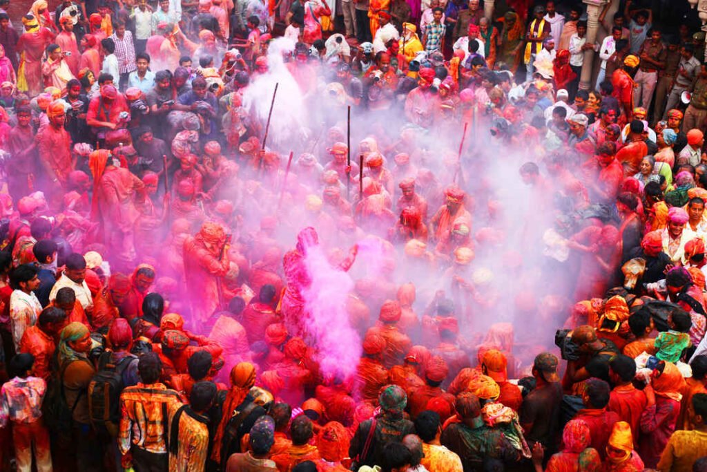 Holi festival of colors