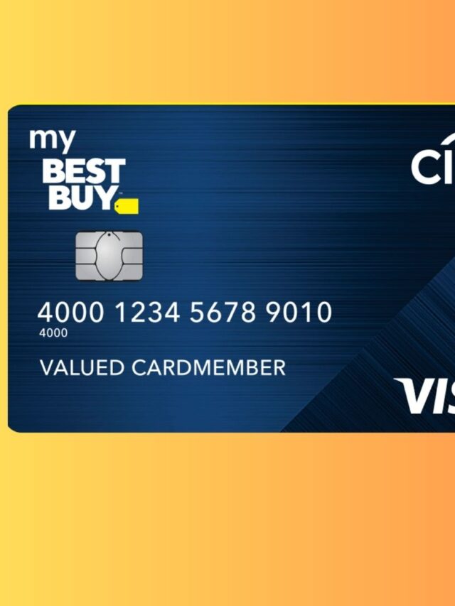 best buy credit card and credit score