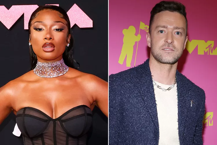 Megan Thee Stallion and Justin Timberlake