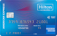 Hilton Honors Card from American Express Hilton Honors Amex