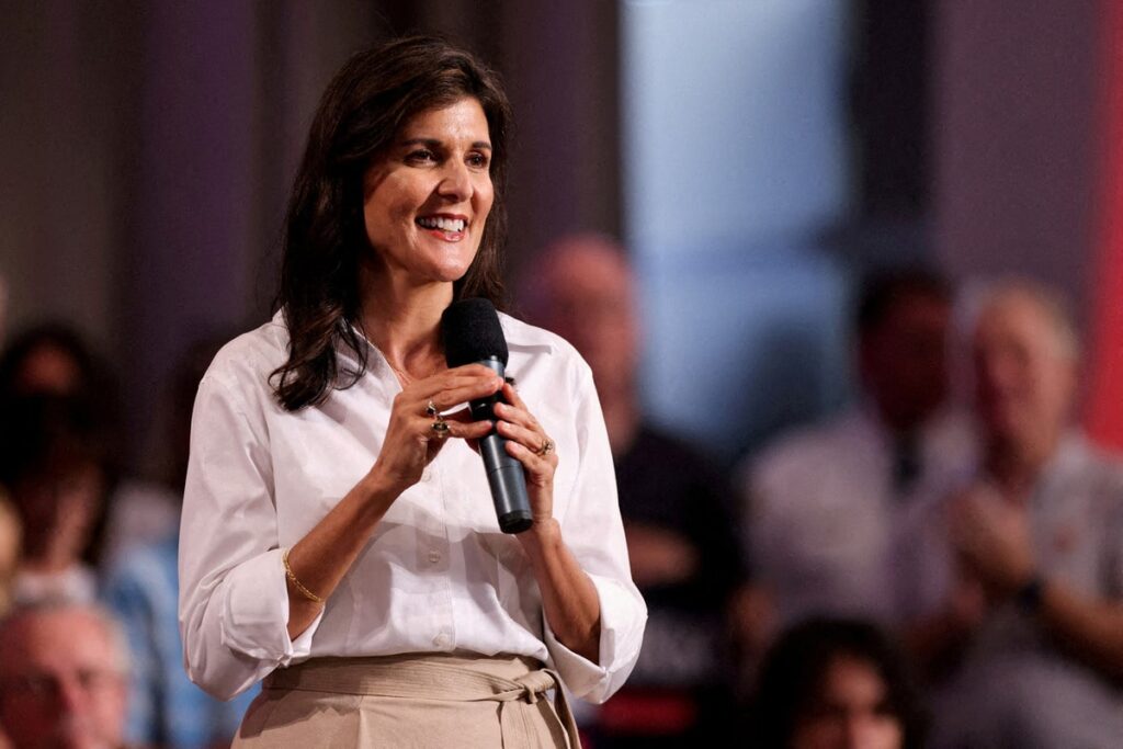 Nikki Haley Republican Candidate 2024 US presidential Election