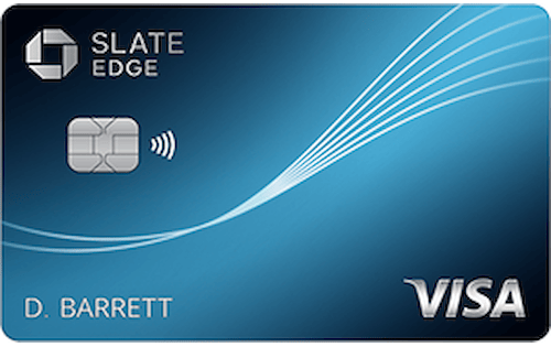 Chase Slate Edge Visa Balance Transfer card