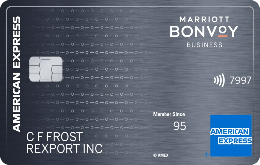 Marriott Bonvoy Business American Express Card