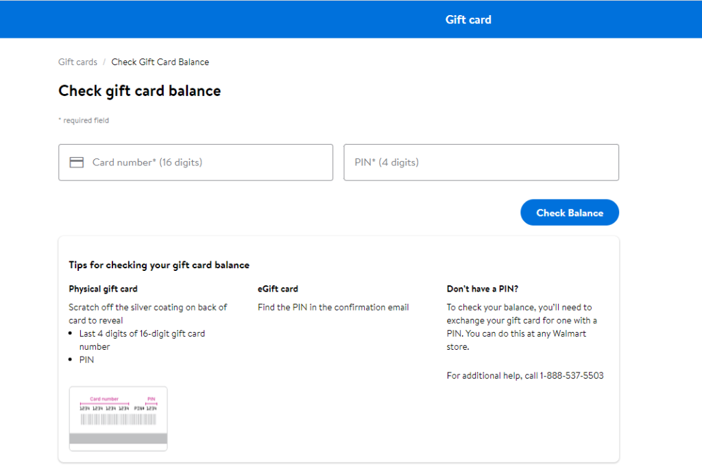 Walmart Gift Card website online check walmart gift cardbalance walmartgift com