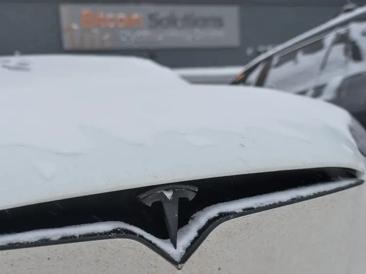 frozen tesla