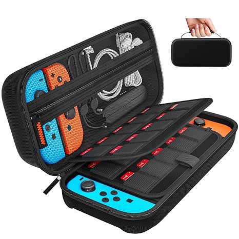 daydayup Switch Carrying Case Compatible with Nintendo Switch/Switch OLED