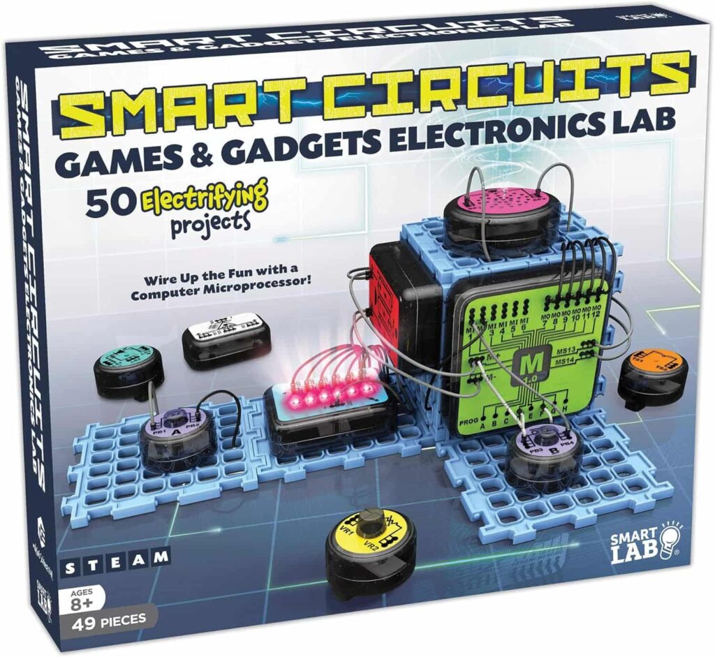 SmartLab Smart Circuits Kit electronic toys help a child's development